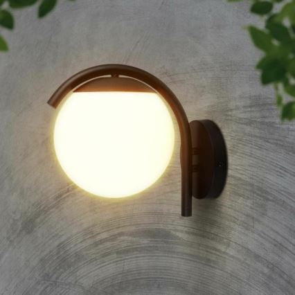 Ulkoseinävalaisin 1xE27/60W/230V IP44 musta