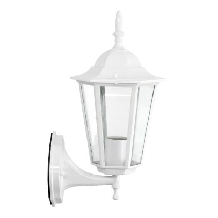 Ulkoseinävalaisin 1xE27/60W/230V IP44 valkoinen