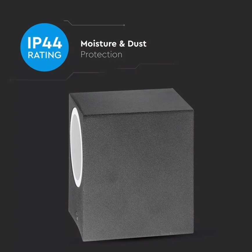 Ulkoseinävalaisin 1xGU10/35W/230V IP44