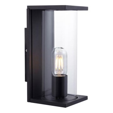 Ulkoseinävalaisin 1×E27/60W/230V IP44 musta