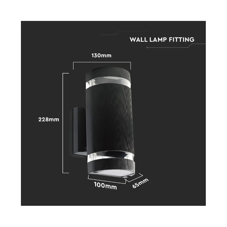 Ulkoseinävalaisin 2xE27/60W/230V IP44