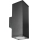 Ulkoseinävalaisin 2xGU10/35W/230V IP54 kulmikas musta