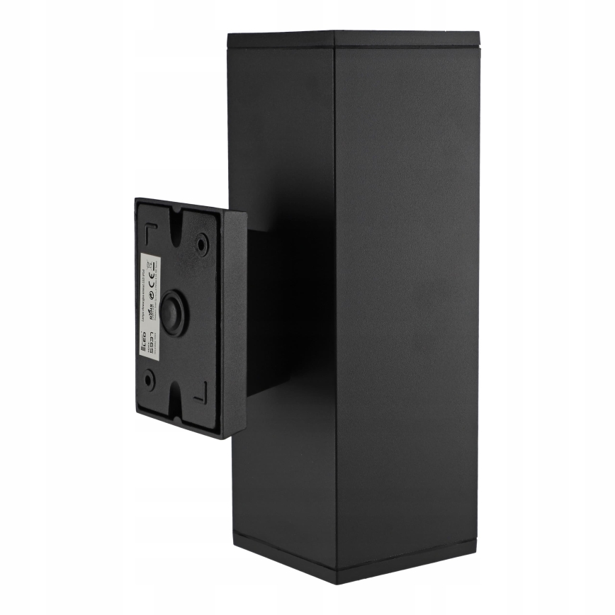 Ulkoseinävalaisin 2xGU10/35W/230V IP54 musta