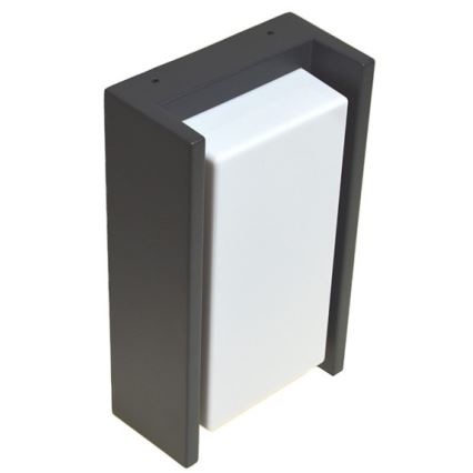 Ulkoseinävalaisin ARAGO 1xE27/60W/230V IP54 antrasiitti
