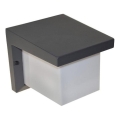 Ulkoseinävalaisin ARIANA 1xE27/40W/230V IP54 antrasiitti
