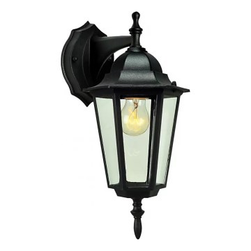 Ulkoseinävalaisin ARRAIA 1xE27/15W/230V IP44 musta