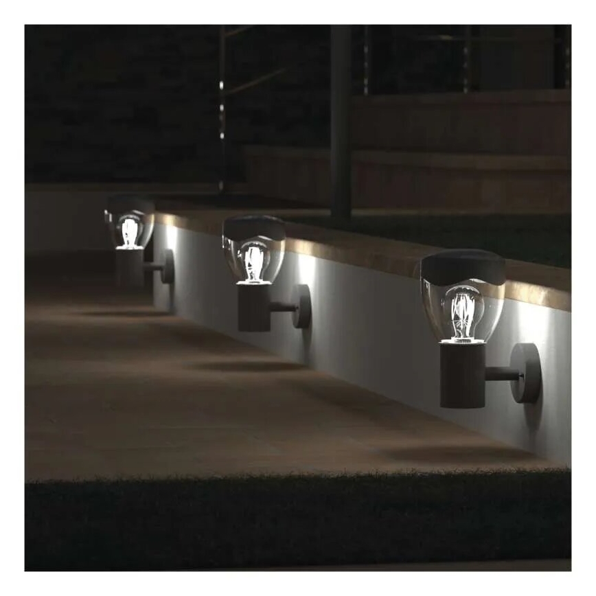 Ulkoseinävalaisin ARTEO 1xE27/15W/230V IP44