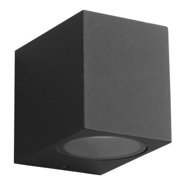 Ulkoseinävalaisin BOKA 1xGU10 / 60W / 230V IP44 musta