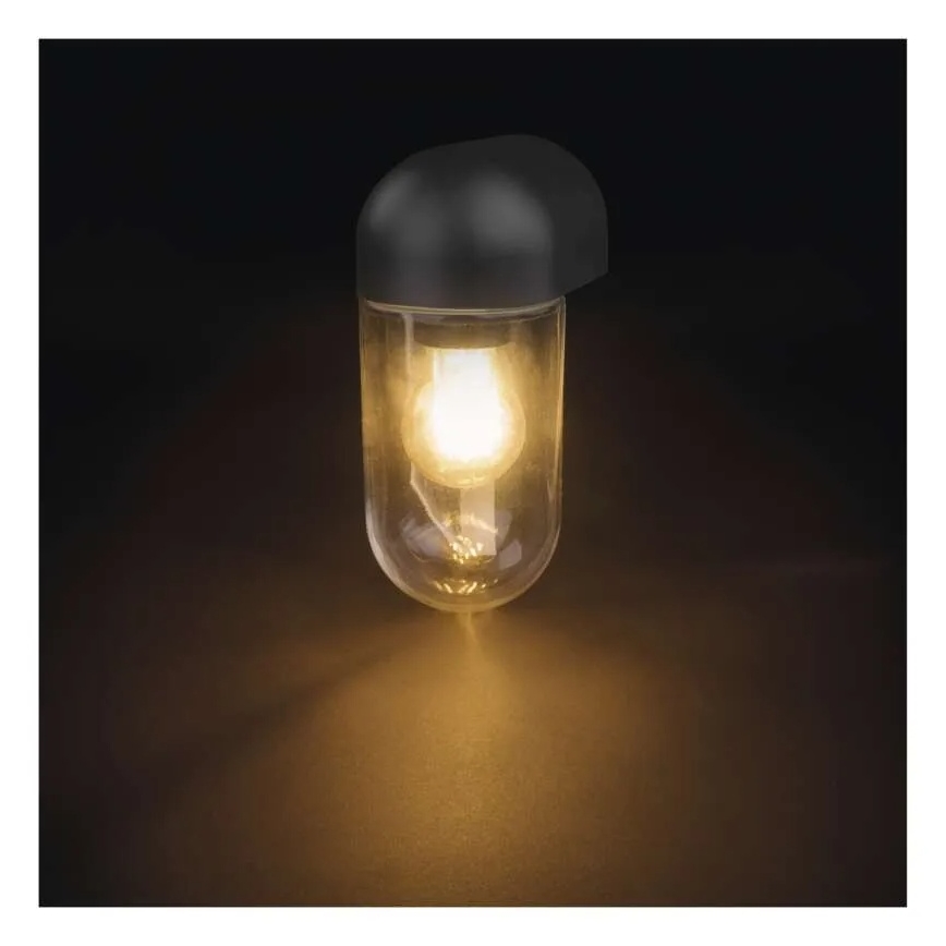 Ulkoseinävalaisin CASSIA 1xE27/15W/230V IP44