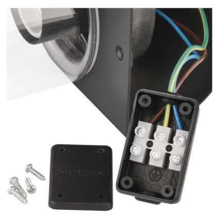 Ulkoseinävalaisin CASSIA 1xE27/15W/230V IP44