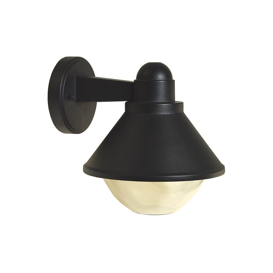 Ulkoseinävalaisin ELGIN 1xE27/60W/230V IP44 musta