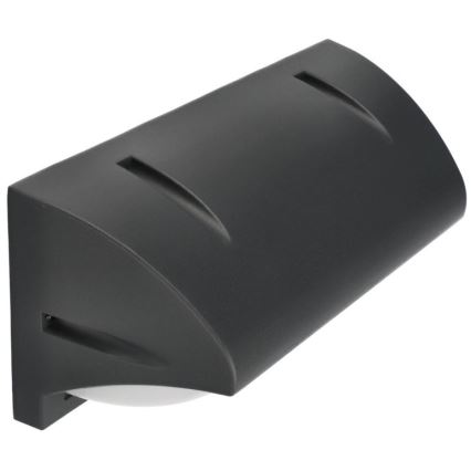 Ulkoseinävalaisin FREON 1xE27/60W/230V IP54 antrasiitti