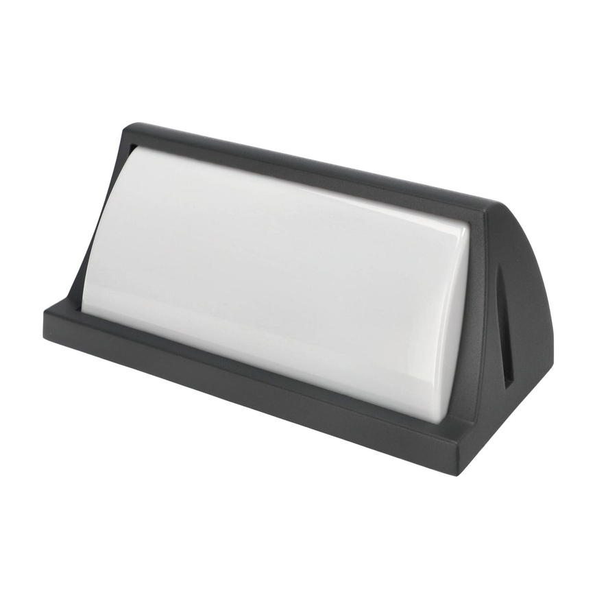 Ulkoseinävalaisin FREON 1xE27/60W/230V IP54 antrasiitti