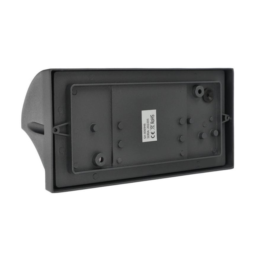 Ulkoseinävalaisin FREON 1xE27/60W/230V IP54 antrasiitti