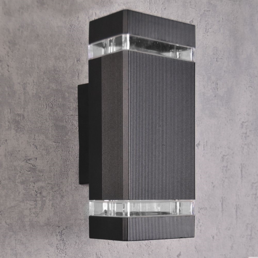 Ulkoseinävalaisin GILBERT 2xGU10/10W/230V IP44