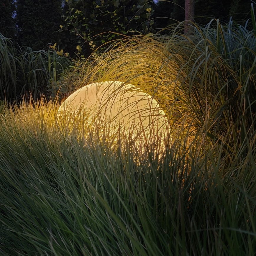 Ulkoseinävalaisin GLOBO 1xE27/60W/230V halkaisija 60 cm IP44
