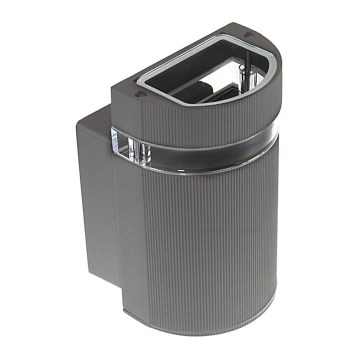 Ulkoseinävalaisin KORTEK 1xGU10/30W/230V IP54 harmaa