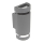 Ulkoseinävalaisin KORTEK 2xGU10/30W/230V IP44 harmaa