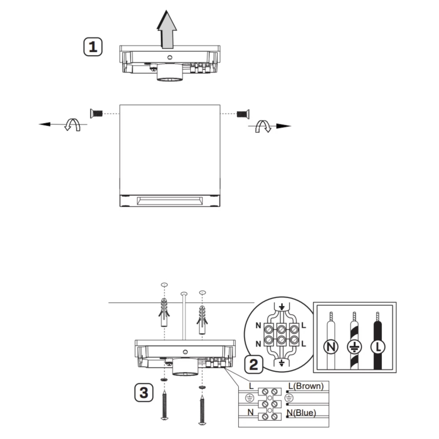 Ulkoseinävalaisin MORRIS 1xGU10/35W/230V IP54
