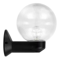 Ulkoseinävalaisin NADIR 1xE27/15W/230V IP44 läpinäkyvä