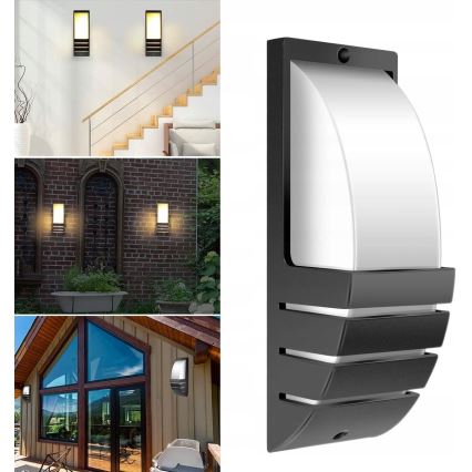 Ulkoseinävalaisin NALANI 1xE27/18W/230V IP54