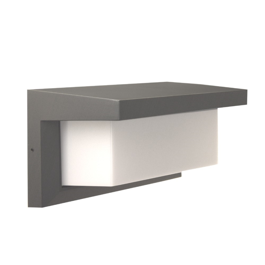 Ulkoseinävalaisin NEELY 1xE27/50W/230V IP54 antrasiitti