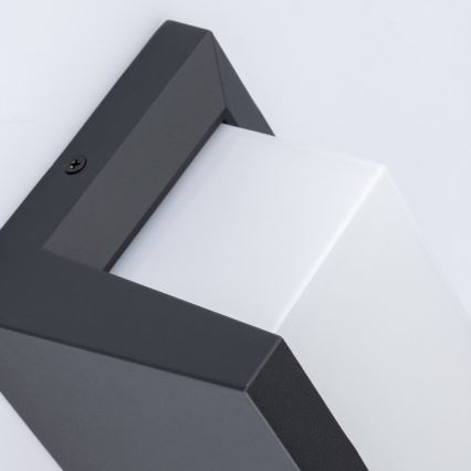 Ulkoseinävalaisin NEELY 1xE27/60W/230V IP54 antrasiitti