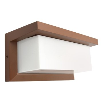 Ulkoseinävalaisin NEELY 1xE27/60W/230V IP54 ruskea