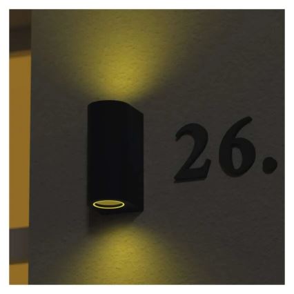 Ulkoseinävalaisin OCULUS 2xGU10/7W/230V IP44