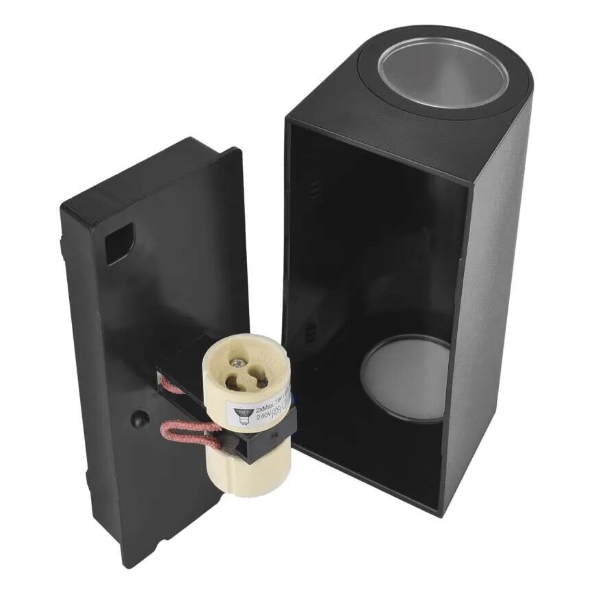 Ulkoseinävalaisin OCULUS 2xGU10/7W/230V IP44