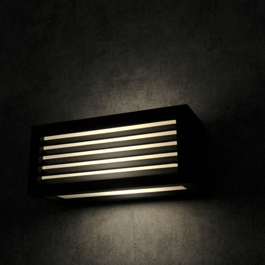 Ulkoseinävalaisin OSAKA 1xE27/12W/230V IP54