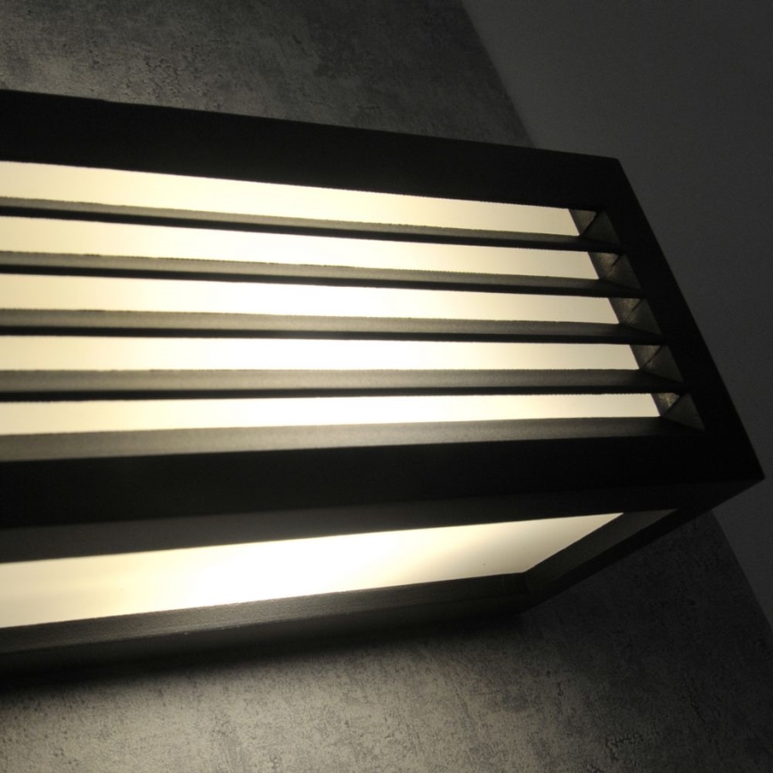 Ulkoseinävalaisin OSAKA 1xE27/12W/230V IP54