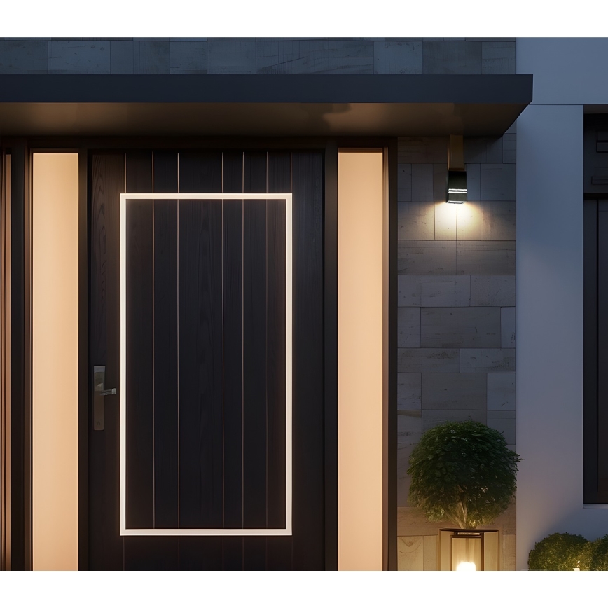 Ulkoseinävalaisin QUAZAR 1xGU10 / 11W / 230V IP44