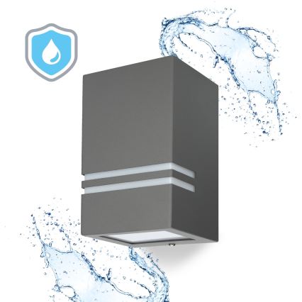 Ulkoseinävalaisin QUAZAR 1xGU10 / 11W / 230V IP44