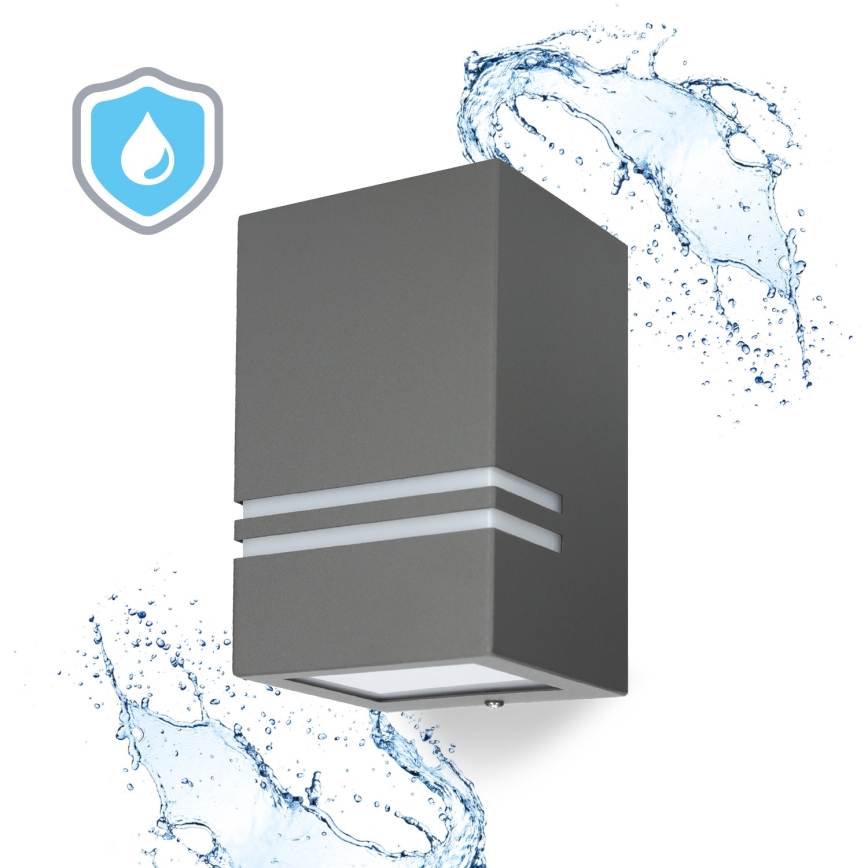 Ulkoseinävalaisin QUAZAR 1xGU10 / 11W / 230V IP44