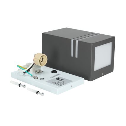 Ulkoseinävalaisin QUAZAR 1xGU10 / 11W / 230V IP44