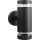Ulkoseinävalaisin RINO 2xGU10/12W/230V IP54 musta