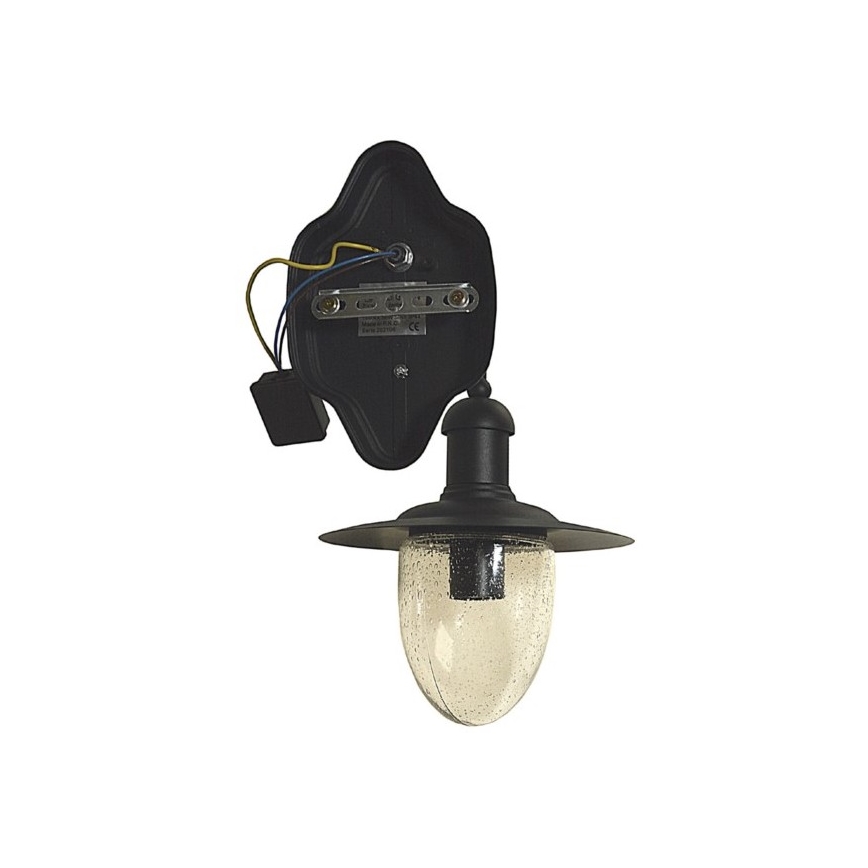 Ulkoseinävalaisin TANGIA 1xE27/60W/230V IP44 musta