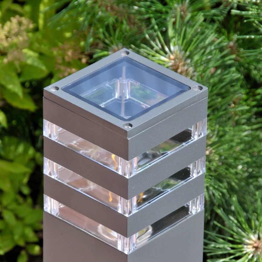 Ulkoseinävalaisin TEKSAS 1xE27/12W/230V IP44 74 cm antrasiitti