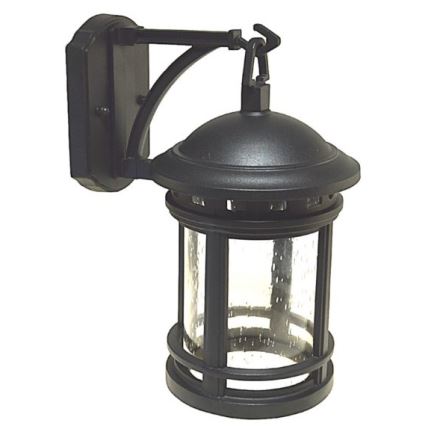 Ulkoseinävalaisin ULAN 1xE27/60W/230V IP44 musta