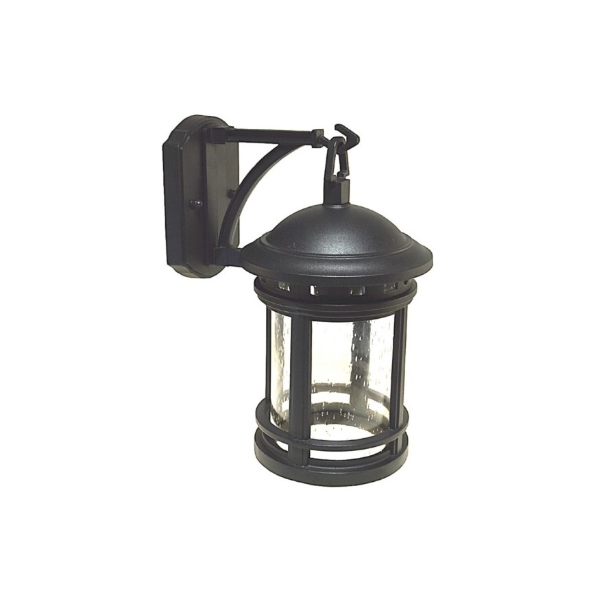 Ulkoseinävalaisin ULAN 1xE27/60W/230V IP44 musta