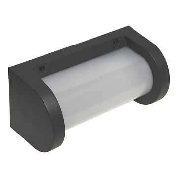 Ulkoseinavalaisin ZOE 1xE27/60W/230V IP54 antrasiitti