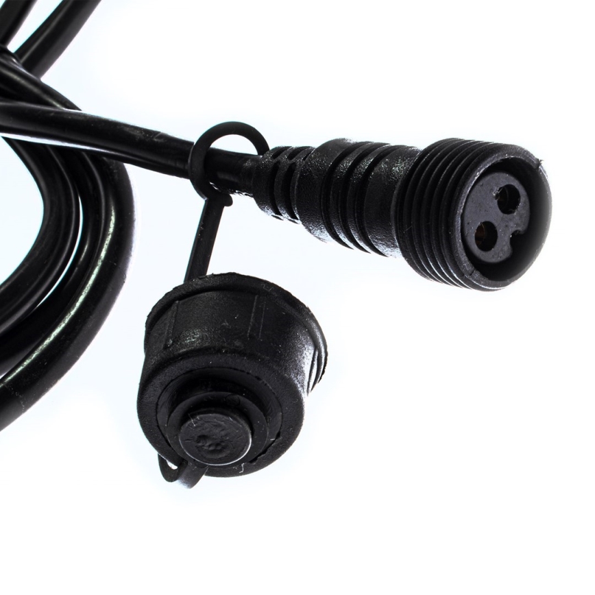 Ulkotila koristeellinen ketju SEPPELE 10xE27/15W/230V 10m IP44