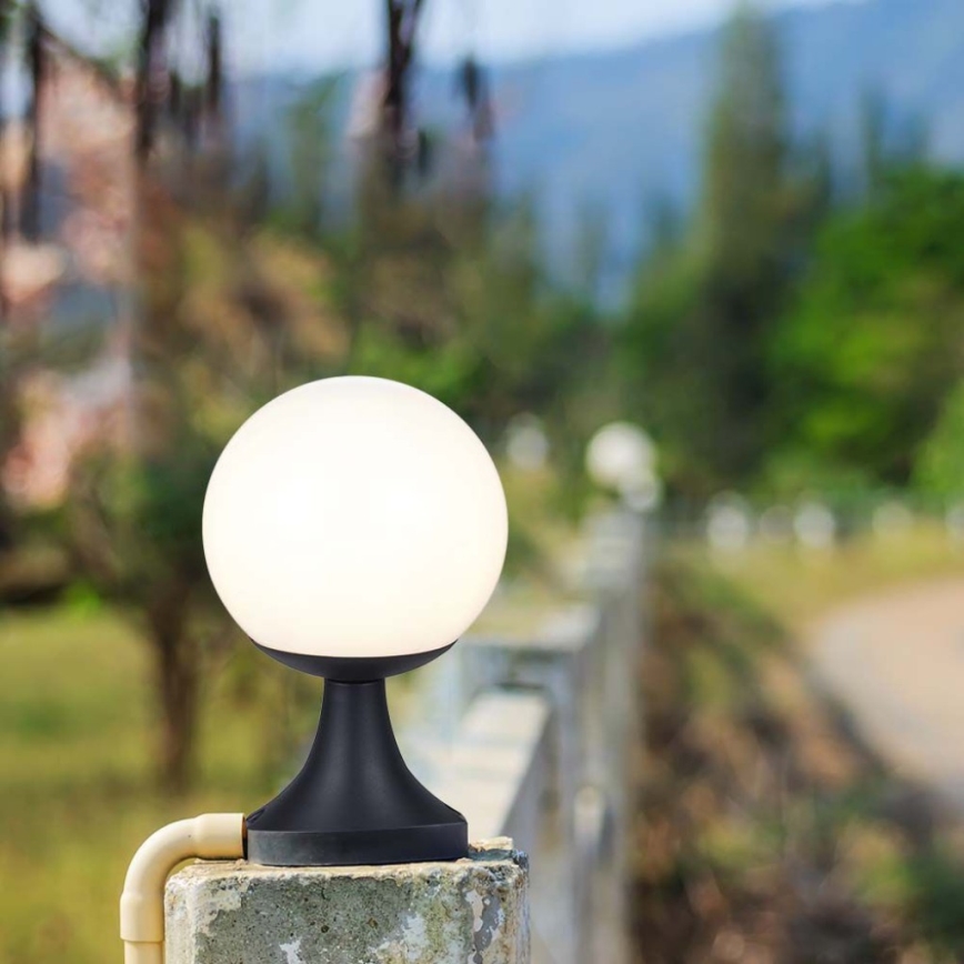 Ulkovalaisin 1xE27/60W/230V IP44 33 cm musta