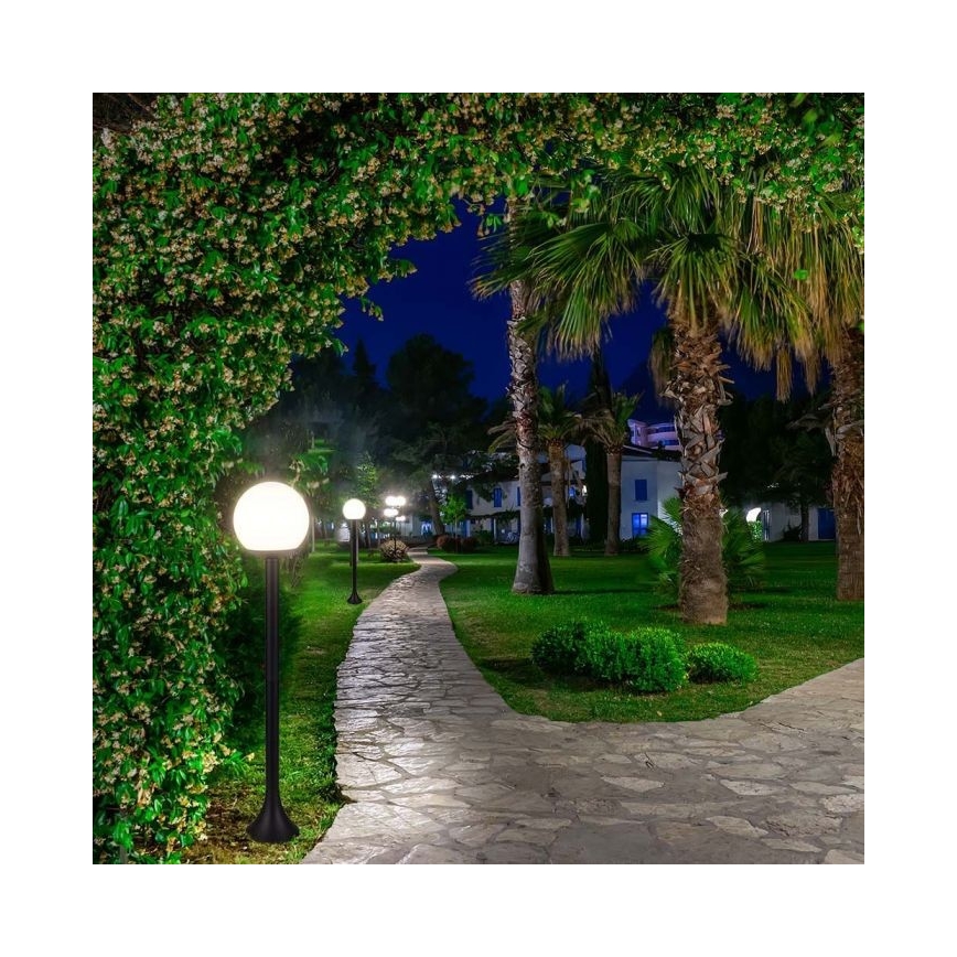 Ulkovalaisin 1xE27/60W/230V IP44 97 cm musta