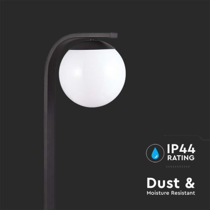 Ulkovalaisin 1xE27/60W/230V IP44 musta