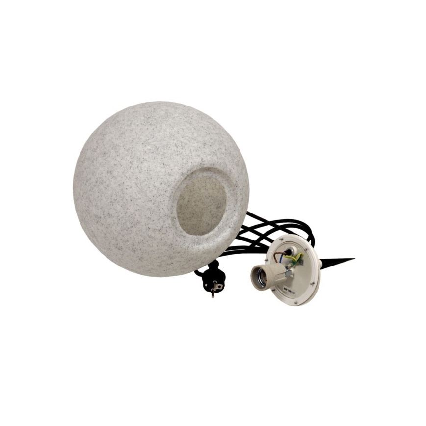 Ulkovalaisin 1xE27/60W/230V IP44 Ø 30 cm