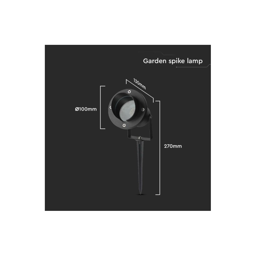 Ulkovalaisin 1xGU10/35W/230V IP65