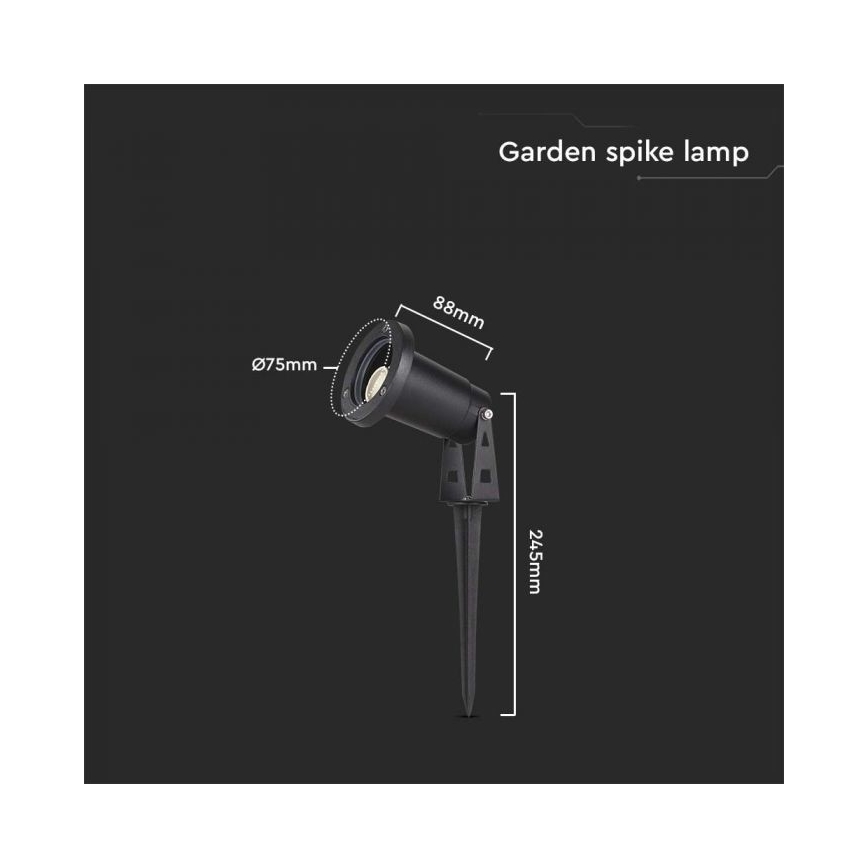 Ulkovalaisin 1xGU10/35W/230V IP65