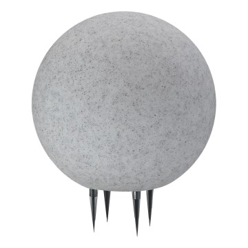 Ulkovalaisin ARGENTO 1xE27/15W/230V halkaisija 30 cm IP65 harmaa